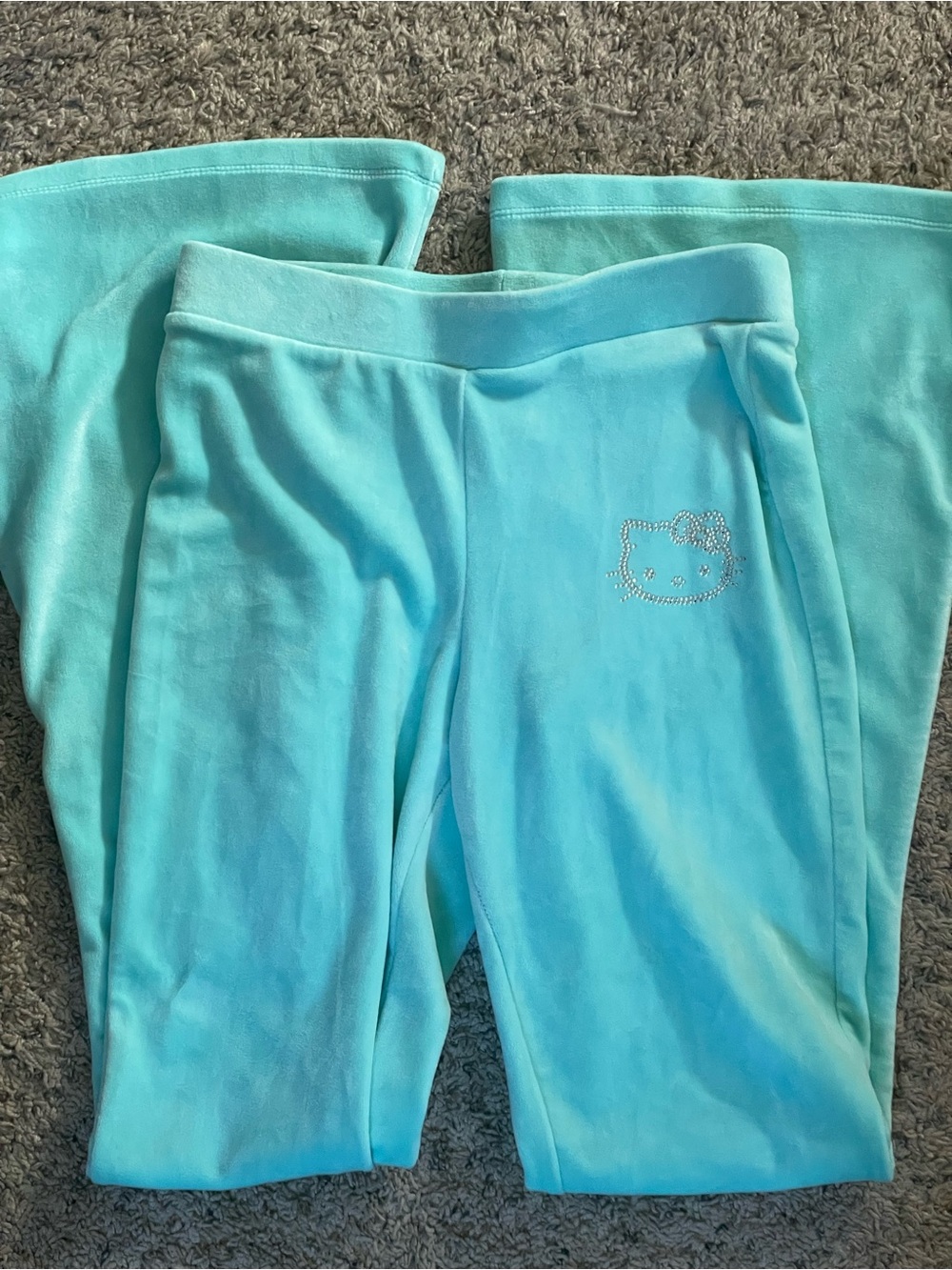 Hello Kitty x Forever 21 Velour Flair Pants